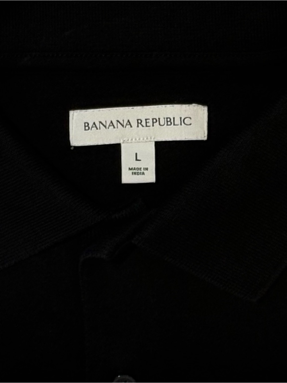 Banana Republic Men's Polo Trio - Navy, White & Black - Picture 7 of 8